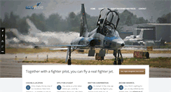 Desktop Screenshot of fighter-jet-rides.com